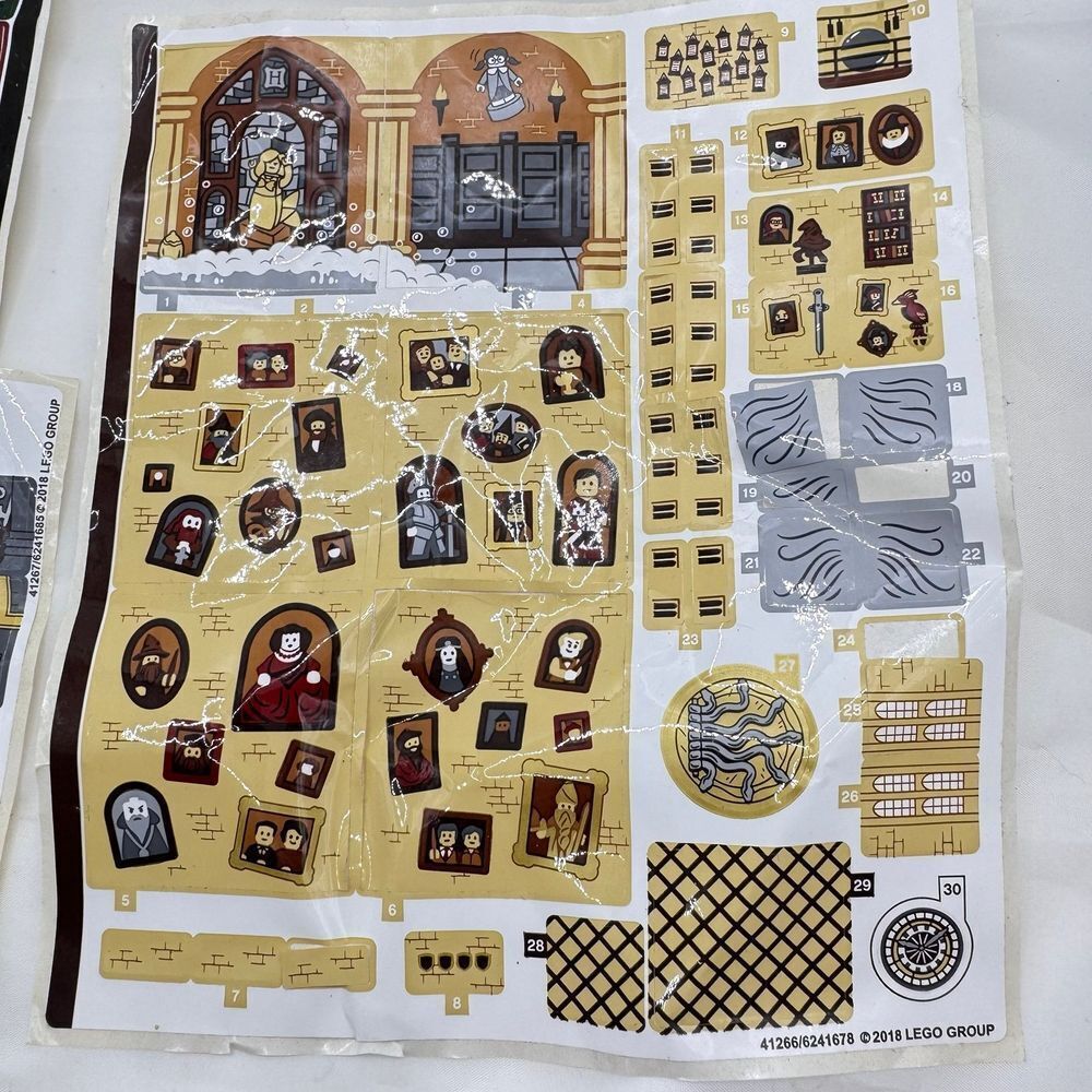 Harry Potter lego stickers 2018‎ some missing see pictures! - Picture 3 of 7